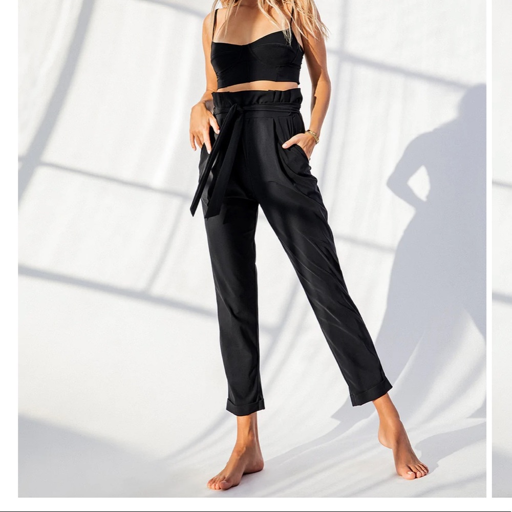ONA by YOON CHUG PAPER BAG PANT